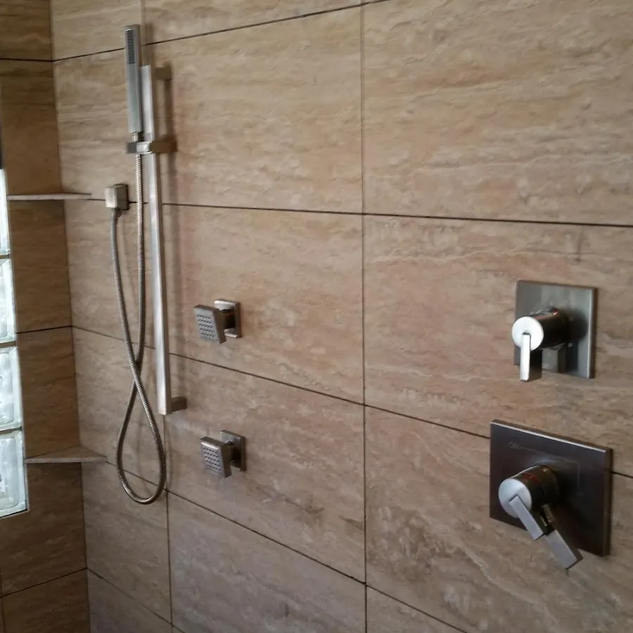 Shower fixture installation for Water Heater Replacement in Crafton